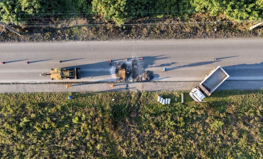 Portos do Paraná inicia obras viárias em Antonina