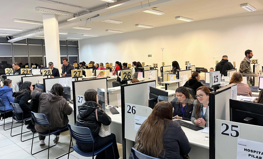 Mutirão da Saúde pré-aprova 342 candidatos para mais de 500 vagas em Curitiba