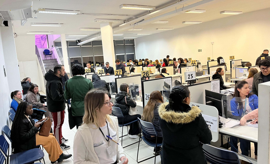 Mutirão da Saúde pré-aprova 342 candidatos para mais de 500 vagas em Curitiba