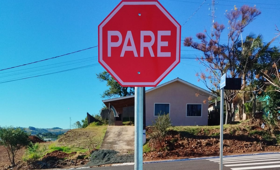 DETRAN - Obras de sinalização iniciadas pelo Detran em junho somam mais de R$ 1,3 milhão