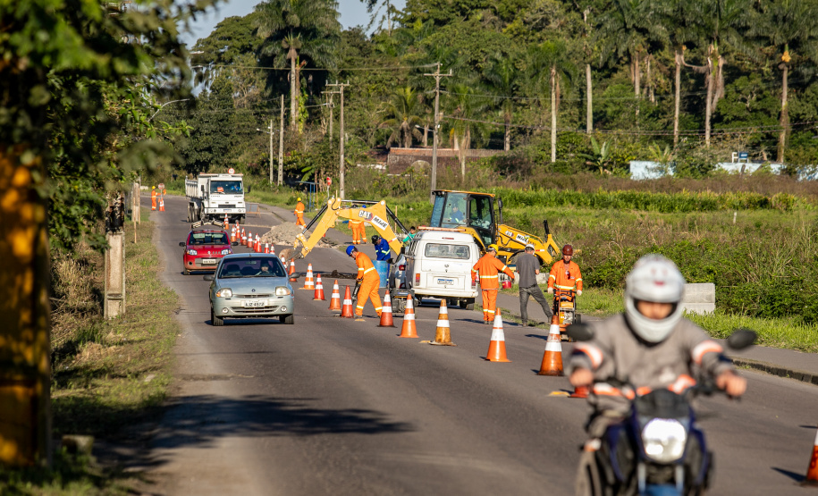 Portos do Paraná inicia obras viárias em Antonina