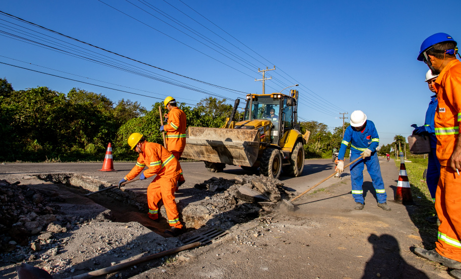 Portos do Paraná inicia obras viárias em Antonina