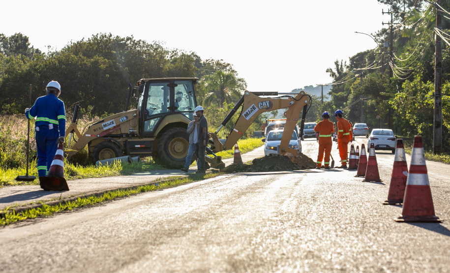 Portos do Paraná inicia obras viárias em Antonina