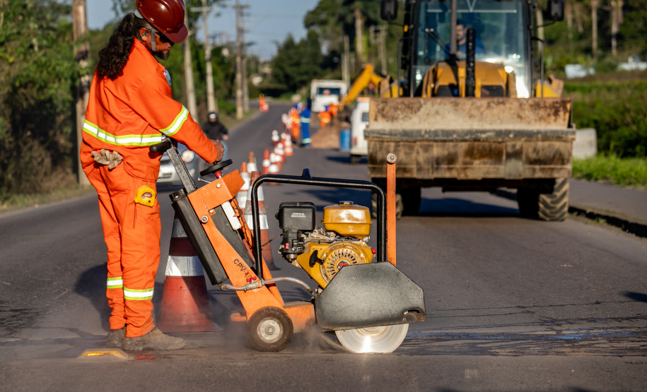 Portos do Paraná inicia obras viárias em Antonina