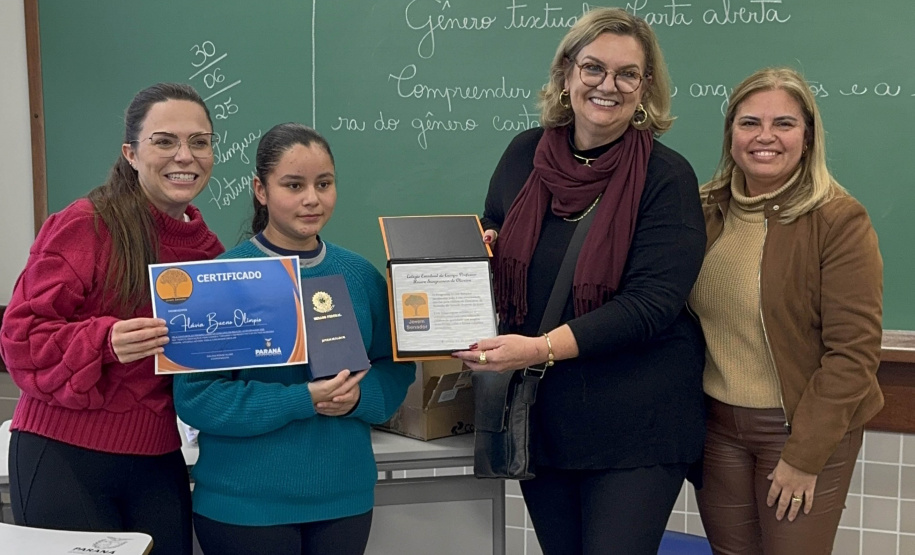 Aluna de Sengés é escolhida para representar o Paraná no programa Jovem Senador