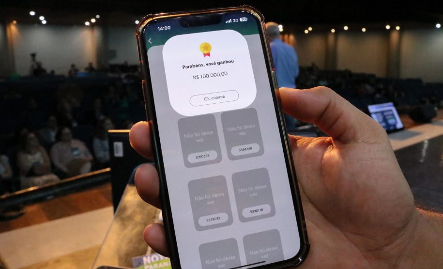 Nota Paraná: prêmios de R$ 100 mil e R$ 50 mil são sorteados para Curitiba