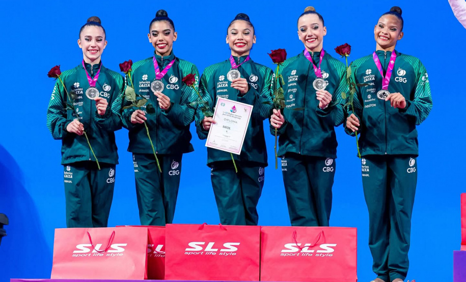 SEED - Jogos Escolares para o mundo: colombense brilha com medalha de prata no Mundial Júnior de Ginástica Rítmica