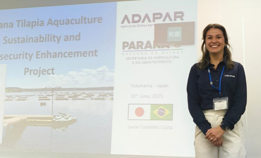 Fiscal da Adapar representa o Brasil em projeto internacional sobre pesca e aquicultura no Japão