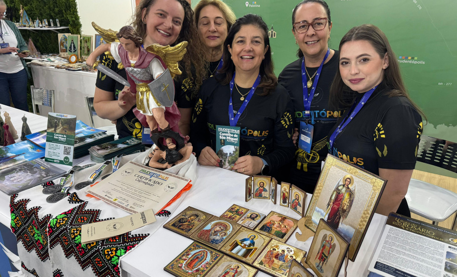 SETU - Estande do Paraná na ExpoCatólica mostra atrativos e produtos da fé, artesanato e gastronomia típica