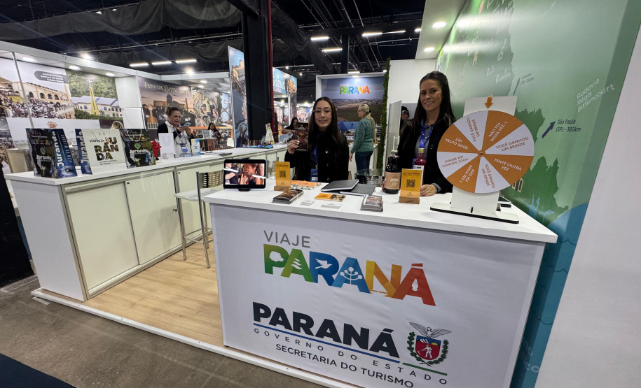 SETU - Estande do Paraná na ExpoCatólica mostra atrativos e produtos da fé, artesanato e gastronomia típica