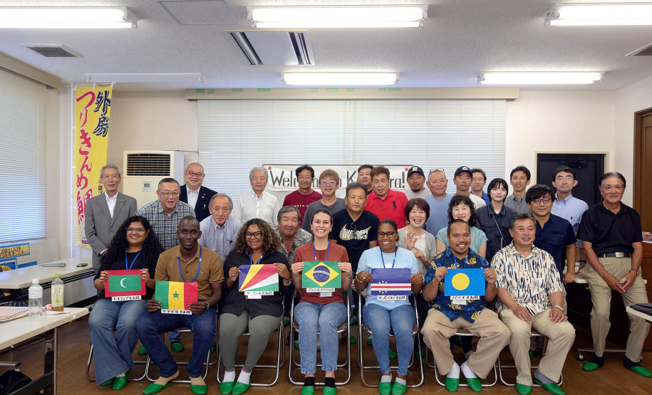 Fiscal da Adapar representa o Brasil em projeto internacional sobre pesca e aquicultura no Japão