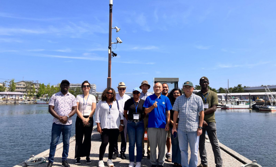 Fiscal da Adapar representa o Brasil em projeto internacional sobre pesca e aquicultura no Japão