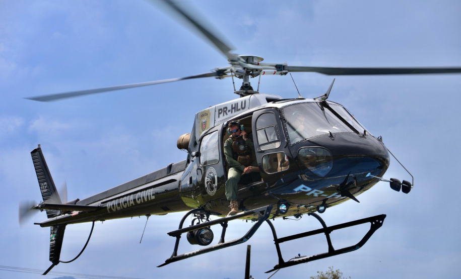 PCPR celebra nove anos do Grupamento de Operações Aéreas (GOA) com mais de 3.800 missões realizadas