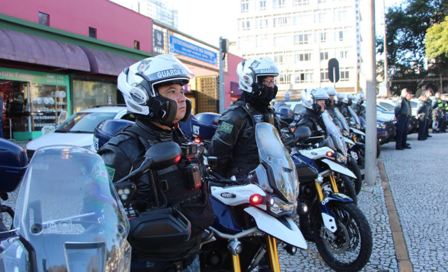 PMPR e Guarda Municipal lançam nova fase da Operação Centro Seguro em Curitiba