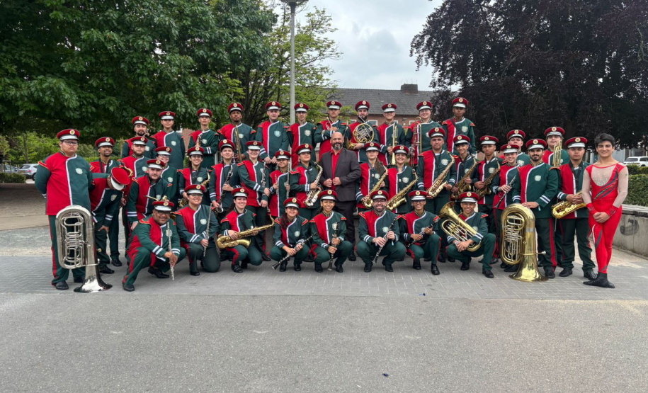 Banda Musical do Caximba volta de campeonato na Alemanha com dois troféus e uma medalha