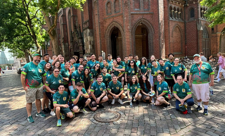 Banda Musical do Caximba volta de campeonato na Alemanha com dois troféus e uma medalha