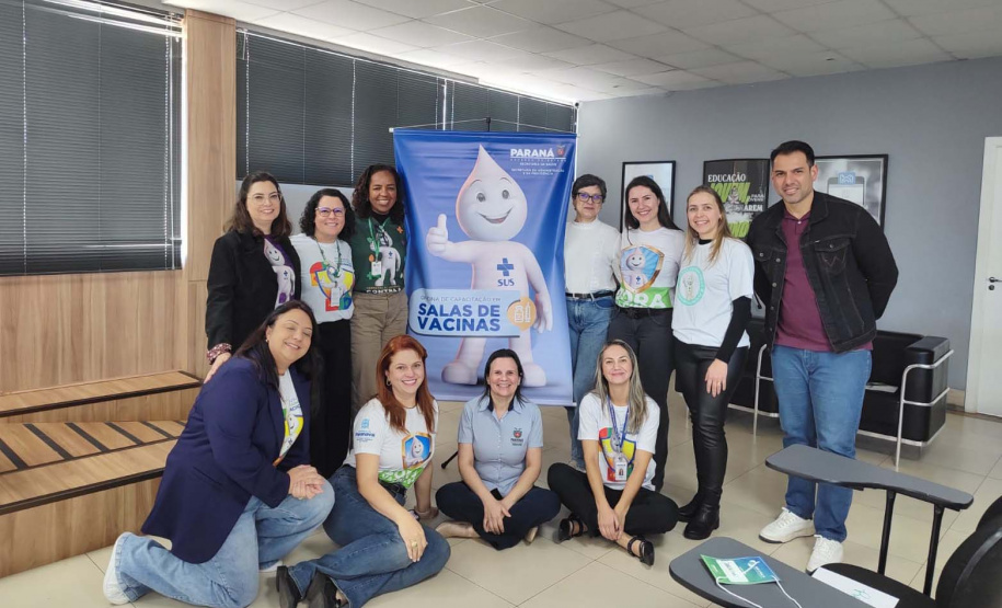 Paraná inicia capacitações para qualificar salas de vacina e ampliar cobertura vacinal