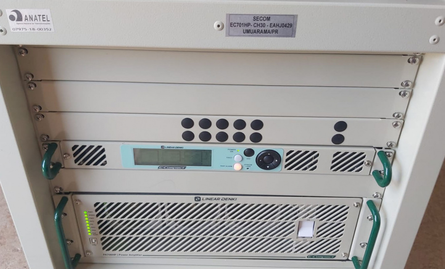 TV Paraná Turismo inaugura uma nova unidade de transmissão em Umuarama