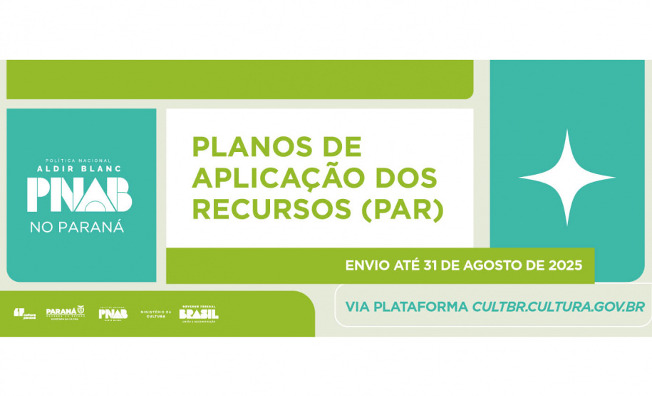 Prazo para envio do Plano de Aplicação dos Recursos da Política Nacional Aldir Blanc se encerra neste domingo