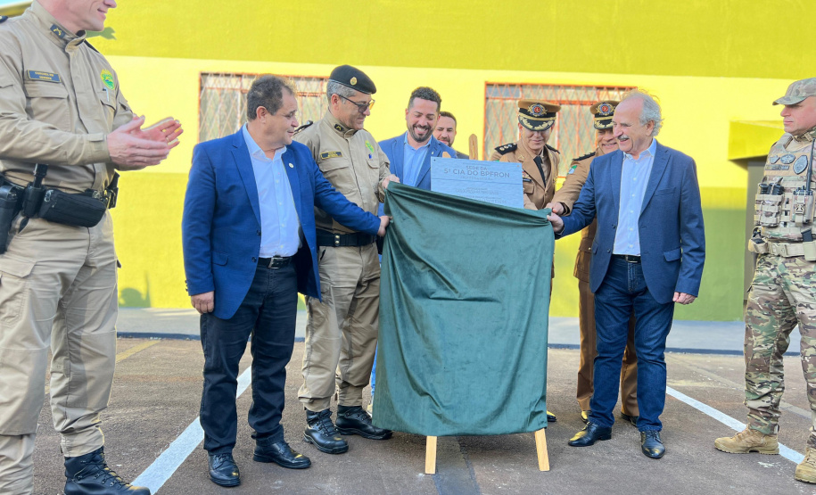 PMPR inaugura base estratégica em Cascavel para intensificar operações na fronteira