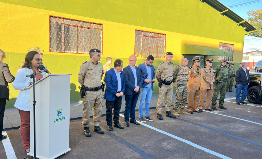 PMPR inaugura base estratégica em Cascavel para intensificar operações na fronteira
