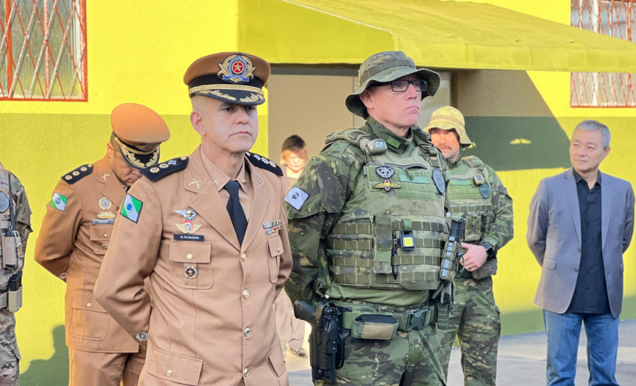 PMPR inaugura base estratégica em Cascavel para intensificar operações na fronteira