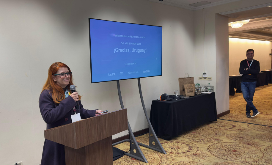 Em evento inédito, Viaje Paraná capacita estrangeiros e leva coexpositores a Montevidéu, no Uruguai