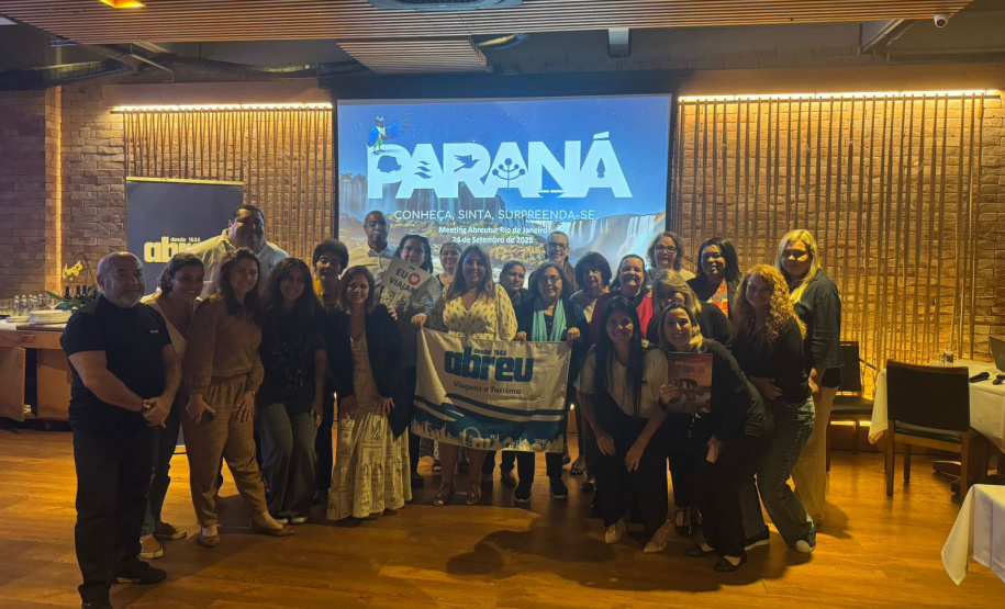 Turismo do Paraná é apresentado a mais 40 agentes de viagens do Rio de Janeiro