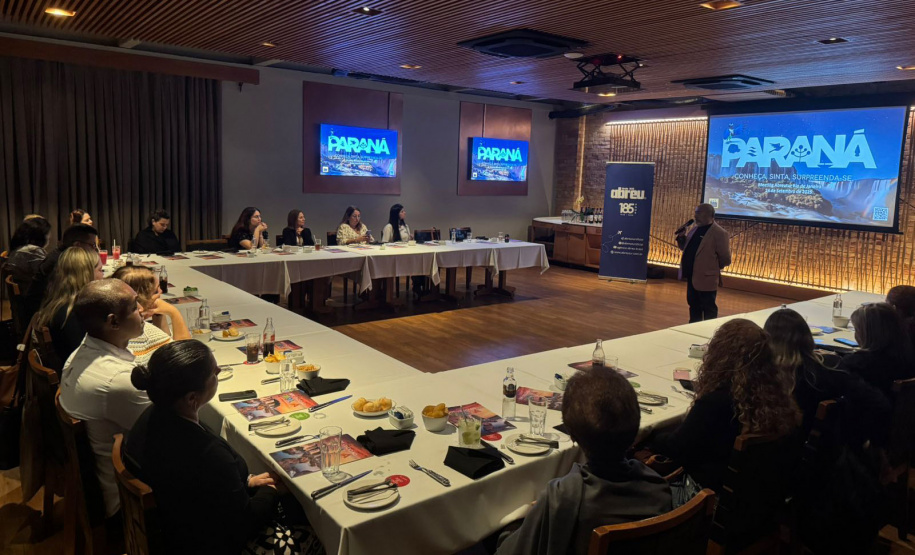 Turismo do Paraná é apresentado a mais 40 agentes de viagens do Rio de Janeiro