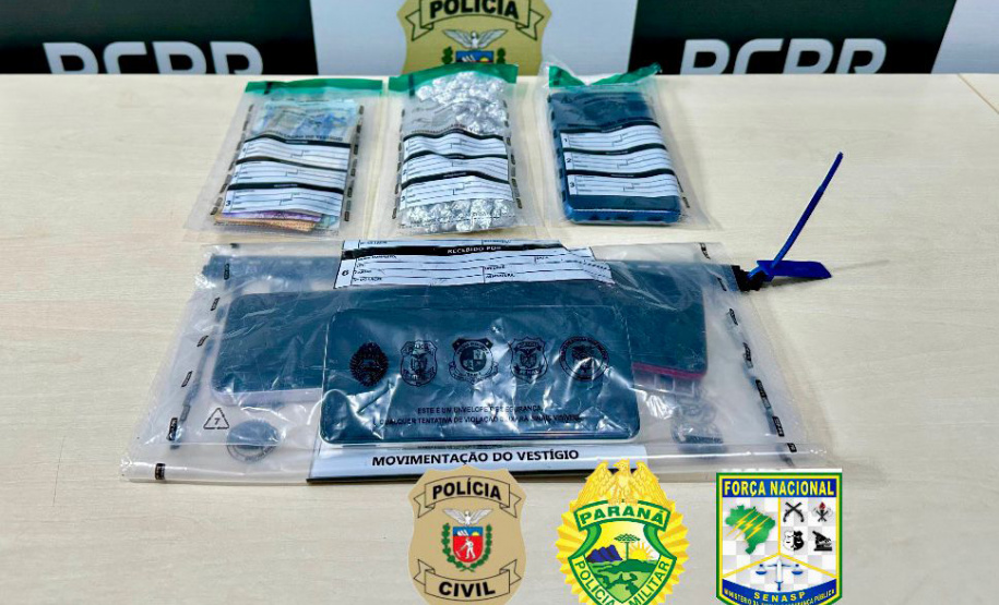 PCPR, PMPR e Força Nacional prendem duas pessoas e apreendem adolescente em operação no Noroeste