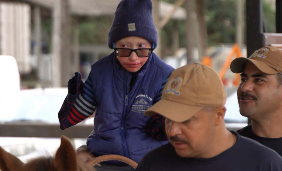 Projeto de Equoterapia da PMPR amplia atendimento com apoio da Sanepar