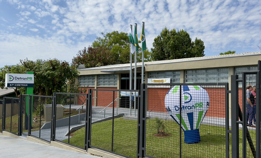 Detran-PR reinaugura Ciretran de Santo Antônio do Sudoeste após reforma de R$ 600 mil