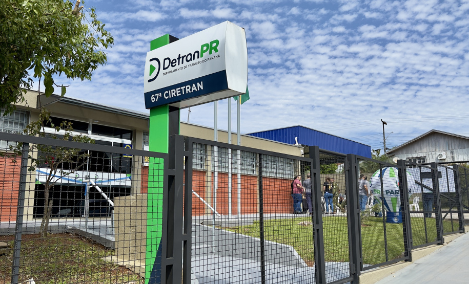 Detran-PR reinaugura Ciretran de Santo Antônio do Sudoeste após reforma de R$ 600 mil