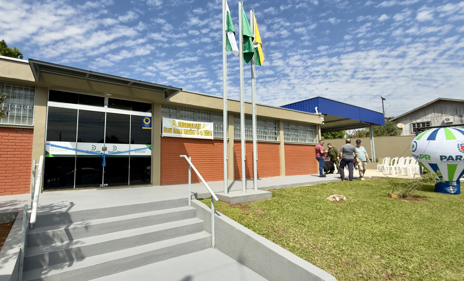 Detran-PR reinaugura Ciretran de Santo Antônio do Sudoeste após reforma de R$ 600 mil