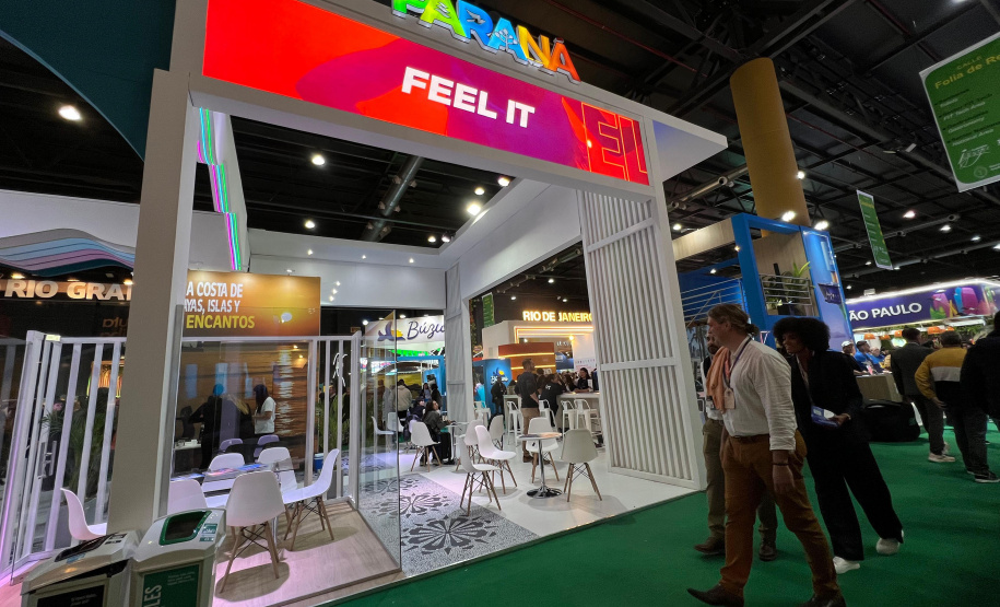 Estande recorde, gastronomia e coexpositores: Viaje Paraná participa de feira em Buenos Aires