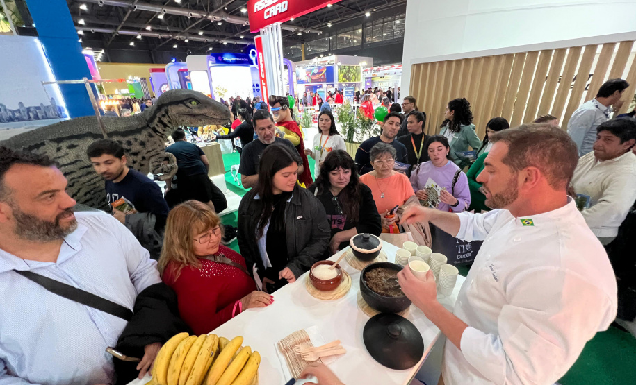 Estande recorde, gastronomia e coexpositores: Viaje Paraná participa de feira em Buenos Aires