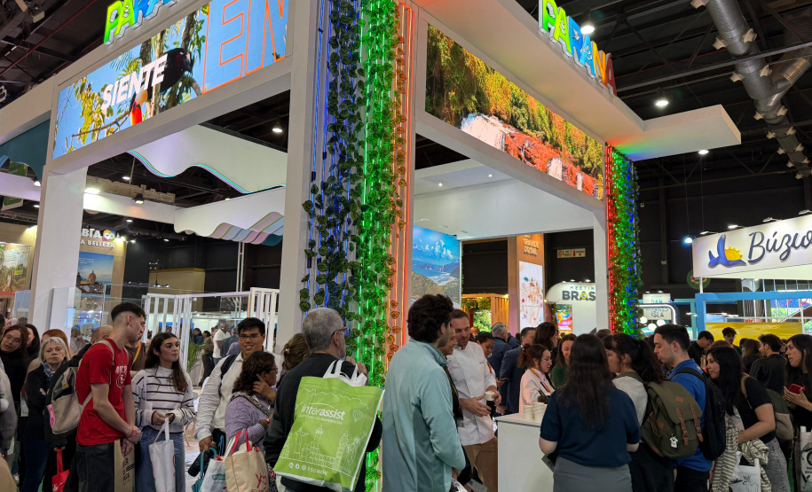 Estande recorde, gastronomia e coexpositores: Viaje Paraná participa de feira em Buenos Aires