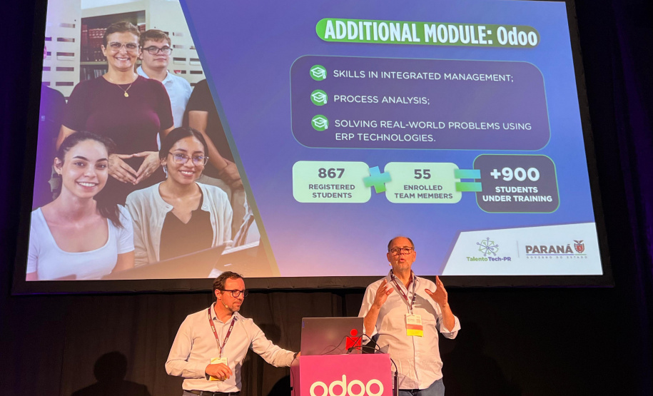 INOVAÇÃO: Governo do Paraná apresenta resultados do Talento Tech em evento de tecnologia na Europa