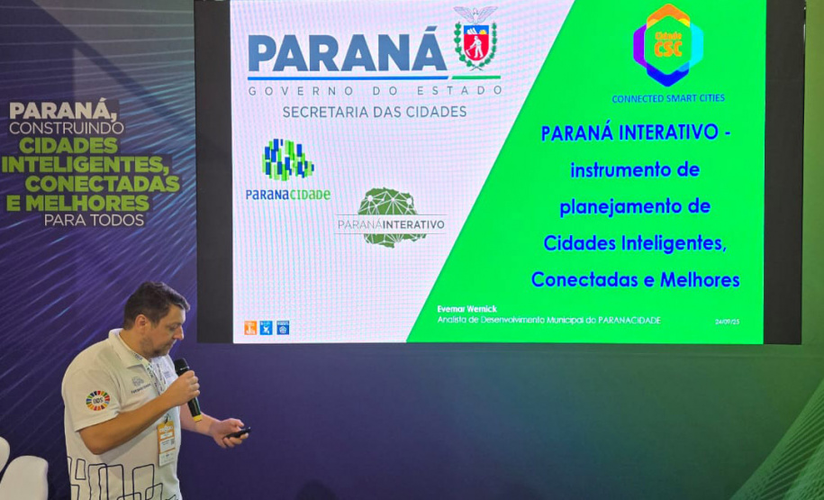 Governo do Estado mostra soluções urbanas paranaenses no Connected Smart Cities 2025