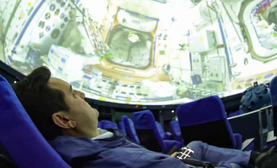 Visita ao Planetário de  Wolfsburg. É um dos dez maiores planetários da Alemanha