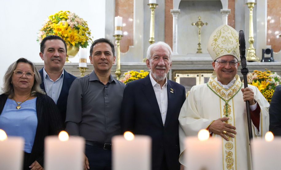 Piana participa da posse de Dom Paulo Alves Romão como bispo de Paranaguá, no Litoral