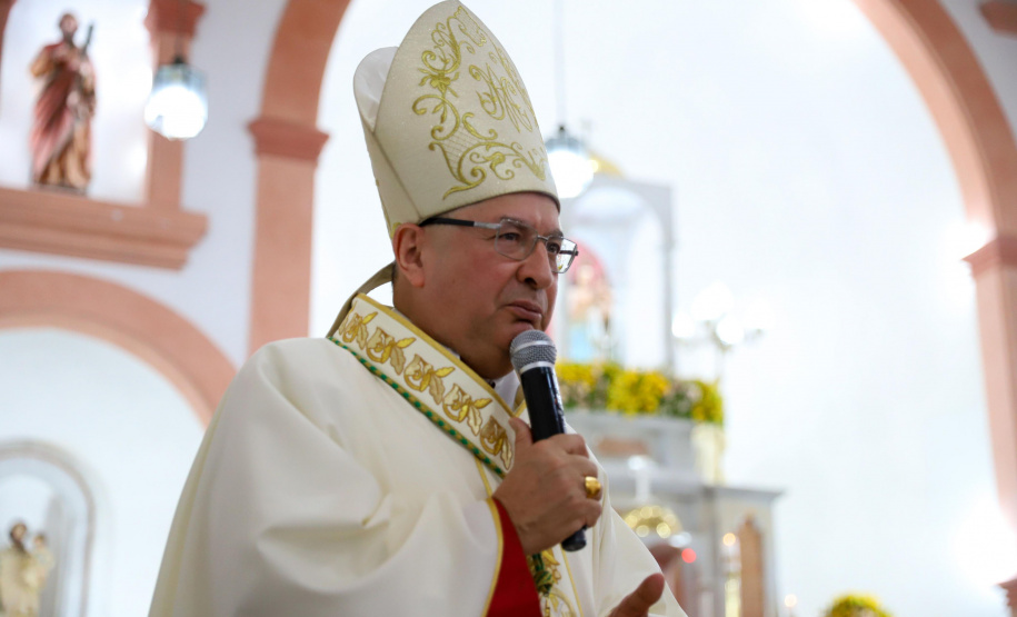 Piana participa da posse de Dom Paulo Alves Romão como bispo de Paranaguá, no Litoral