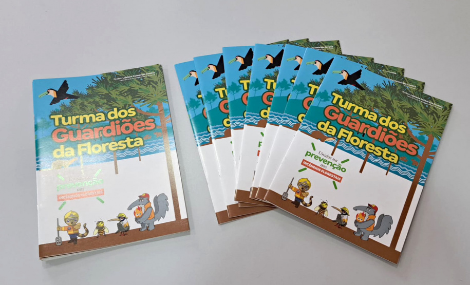 Cartilha infantil “Turma dos Guardiões da Floresta” reforça cultura de prevenção a incêndios