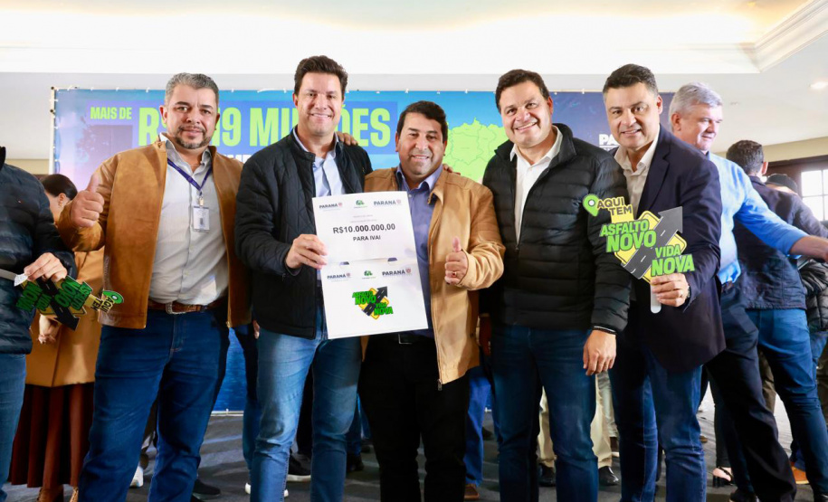 Governo do Estado autoriza investimentos de mais de R$ 200 milhões para os Campos Gerais