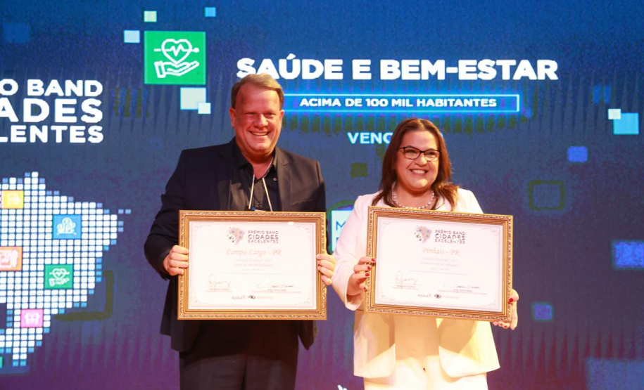 Prêmio Band Cidades Excelentes 2025 celebra boas práticas de gestão pública no Paraná