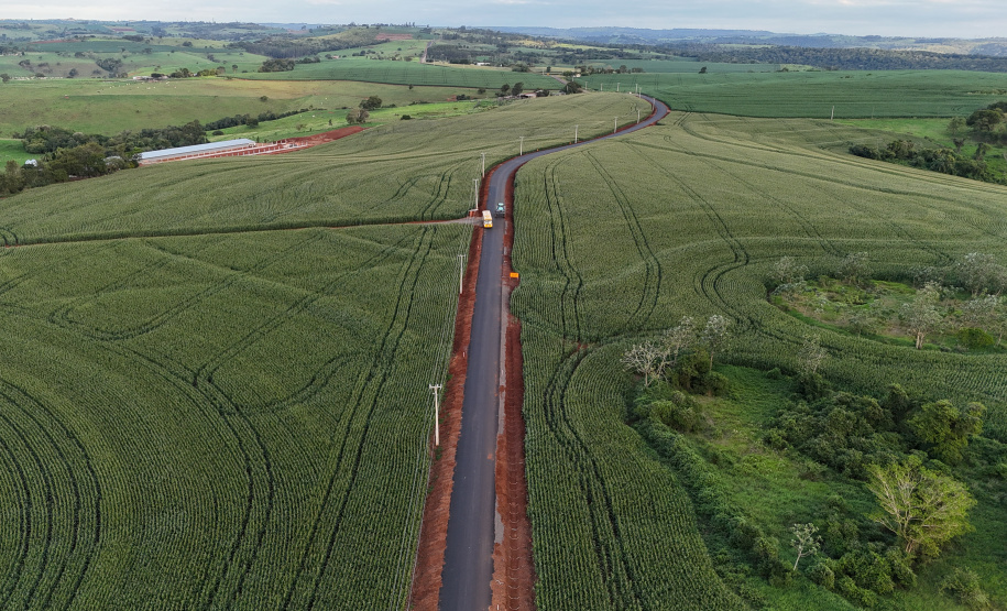 Nova estrada entre Ramilândia e Santa Helena chega a 76,32% de execução