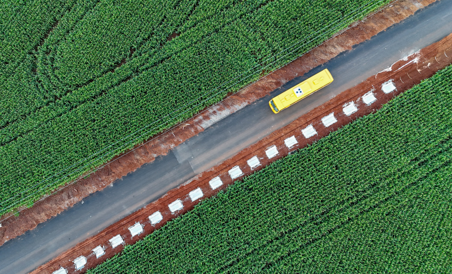 Nova estrada entre Ramilândia e Santa Helena chega a 76,32% de execução