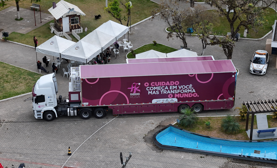 Carreta da Saúde da Mulher chega a Conselheiro Mairinck nesta segunda (6) com previsão de 1,8 mil exames