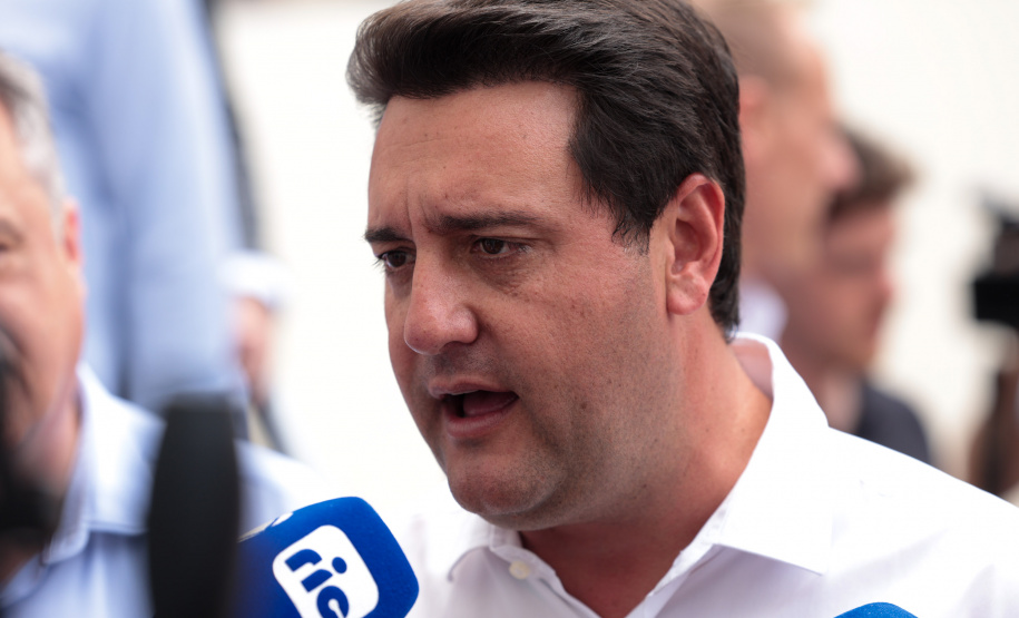 O governador Carlos Massa Ratinho Junior inaugura, nesta segunda-feira (6), o novo Hospital e Maternidade de Rio Branco do Sul. Foto: Geraldo Bubniak/AEN