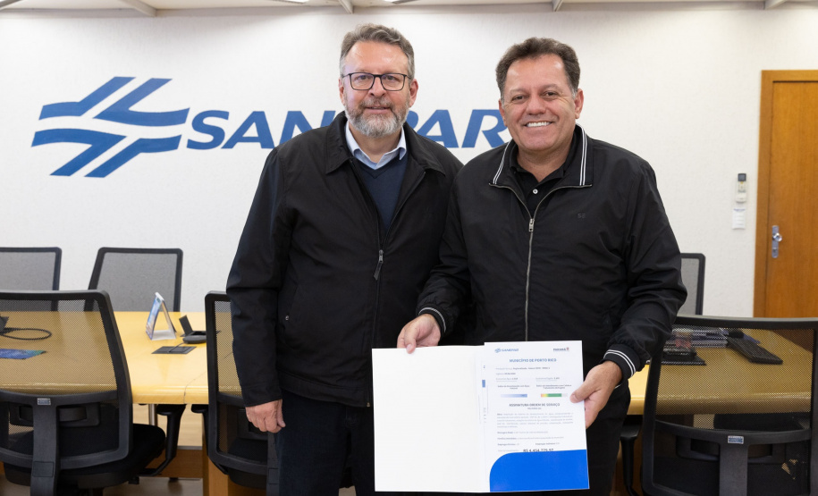 Sanepar e municípios firmam parcerias para investimento de R$ 41,3 milhões em infraestrutura de saneamento
